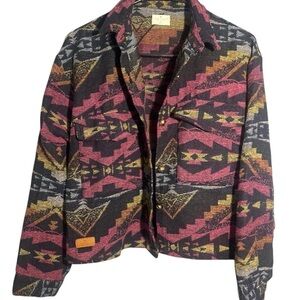Simply Southern Aztec Blanket Shacket
